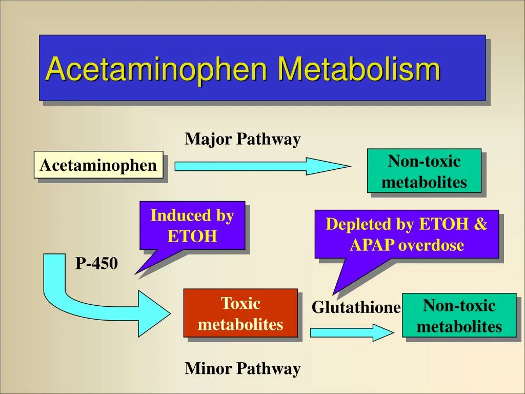 متابولیسم استامینوفن